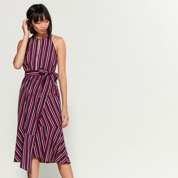 Derek Lam 10 CROSBY Asymmetrical Dress NWT! - Picture 3 of 8